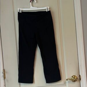 Black Cropped Lululemon Leggings